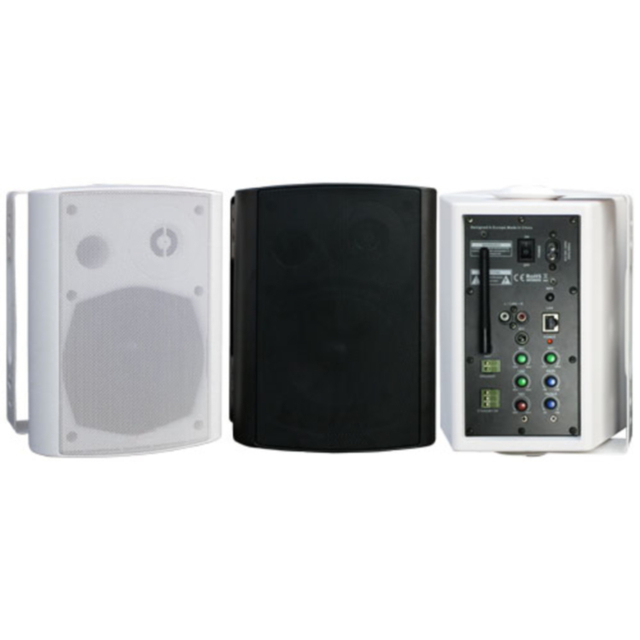 pa System Audio 30W Active a Pair Wall Mount Blue Tooth Speaker