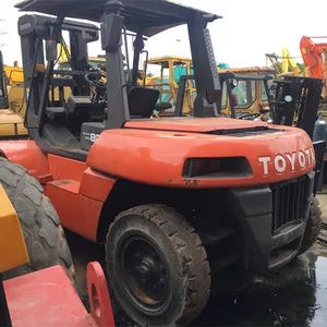 8 Tonnen Diesel Toyota FD80 3000mm Höhe angemessener Preis gebrauchter Gabelstapler