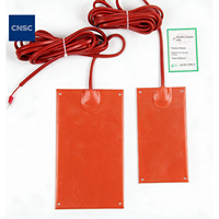 Plaque chauffante électrique en caoutchouc silicone JRD-G 50/100/150W, étanche et durable, pour dégommage et armoires électriques