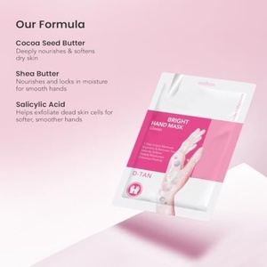 Masque hydratant pour les mains à la rose ODM/OEM pour peaux sèches et rugueuses, commande en gros disponible, retient l'humidité pendant 30 minutes - Product Image 3