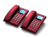 Téléphone de bureau IP Wi-Fi CFH avec écran LCD et identification de l'appelant pour usage professionnel