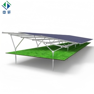 Système de montage mural au sol pour panneaux solaires <span class=keywords><strong>en</strong></span> alliage d'aluminium au prix d'usine, structure de support pour installation au sol - Product Image 3