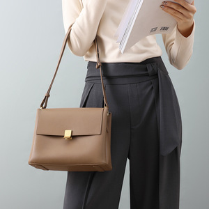 Bolsos de Mano de Cuero Genuino de Lujo para Mujer, Bolsos de Hombro de Diseñador - Product Image 2