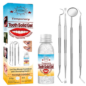 20ML denti finti colla solida Kit di riparazione per denti temporanei cura dei denti strumento modellabile per denti Pellet adesivo per denti termici - Product Image 5