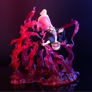 Demon Slayer GK Nezuko Rage <span class=keywords><strong>Inosuke</strong></span> in posa volante con effetti speciali Demone Insetto, statuetta in PVC, prodotto in Giappone, all'ingrosso, per esposizione desktop - Product Image 4