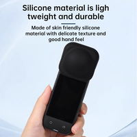 Protection d'objectif en silicone pour caméra Slim Fit Custom X5 X4, anti-rayures, antidérapante, anti-poussière, flexible, pour Insta360