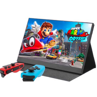15,6 Zoll IPS 1920*1080 FHD Gaming Tragbarer Monitor Bildschirmerweiterung für Laptop Mobiler Tragbarer Monitor