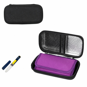 Bolsa Refrigerada para Insulina, Caja de Medicamentos Aislada de EVA, Estuche Portátil y Ligero para Almacenamiento de Insulina para Viajes al Aire Libre para Diabéticos - Product Image 1