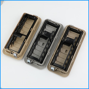 Couverture de ventilation à lamelles 62985-60020 pour Toyota Prado Land Cruiser, fixation par clip, plastique PC - Product Image 1