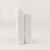 Tubes de baume à lèvres en PP colorés, impression sérigraphique, logo personnalisé, étui transparent pour rouge à lèvres, conteneur transparent blanc pour baume à lèvres