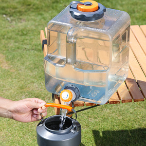 Contenedor de Agua para Camping, Tanque de Agua sin Fugas, Cubo de Agua Compatible para Emergencias, Senderismo, Picnic al Aire Libre - Product Image 4
