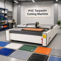 Machine de découpe CNC pour bâches en PVC avec couteau oscillant pour tentes, couvertures, auvents et tissus industriels