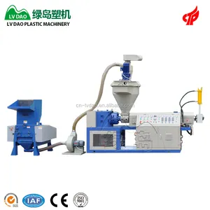 Waste plastic recycling extruder pelletizing machine Plastic recycling machine for plastic recycle suppliers granulator machine