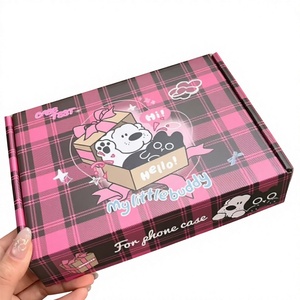 Factory Custom Wholesale Design Kraft Corrugated Board Paper Shipping <b>Boxes</b> Express Delivery Packing Gift Luxury Box - Product Image 1