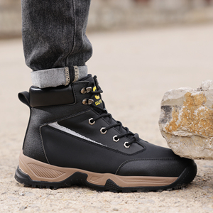 Stivali da Lavoro <span class=keywords><strong>LB</strong></span> Winter di Alta Qualità, Scarpe Antinfortunistiche Unisex in Vera Pelle Bovina e Tela Antistatica - Product Image 3