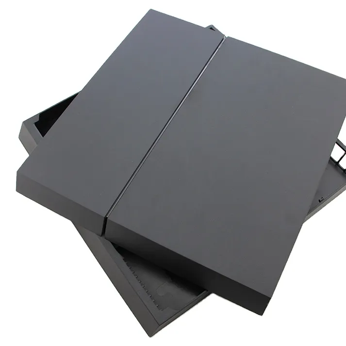Capa para substituição de console ps4, caixa de carcaça de parte superior + inferior para console CUH-1200, preto-neutro