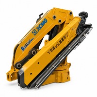Grue articulée montée sur camion SQZ430, moment de levage de 43 tonnes, bras pliable, moteur hydraulique haute puissance, travaux de levage lourds