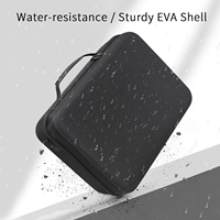 Étui personnalisé brillant en EVA avec fermeture éclair pour PlayStation 5 Slim Digital Edition Portal, étanche, antichoc, anti-poussière, avec fonctionnalités BWL