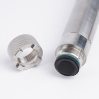 Capteur d'oxygène dissous en ligne Chemins RDO-406 IP68 RS485 Modbus 4-20mA Double sortie 2%F.S. Acier inoxydable 316L de précision