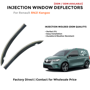 Déflecteurs de fenêtre latérale pare-pluie pour Toyota Cruiser 2019-2020 accessoires auto - Product Image 2