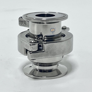 Hoge Kwaliteit 3/4Inch 19.05Mm Sanitair Roestvrij Staal Ss316l Thermostatische Tri-Clamp Stoomval Met Anti-Back Flow Bescherming - Product Image 4