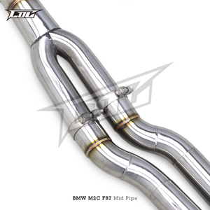 Tubo medio de escape de acero inoxidable a <span class=keywords><strong>precio</strong></span> de fábrica para BMW M2C/<span class=keywords><strong>M2</strong></span> <span class=keywords><strong>Competition</strong></span> S55 F87 3,0 T 2018-2023 Tuning tubo de escape piezas de automóvil - Product Image 5