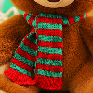 ของเล่นผ้าพันคอตุ๊กตาหมีเท็ดดี้-นุ่มสบายยัดไส้สัตว์ออกแบบได้ตามต้องการ - Product Image 4