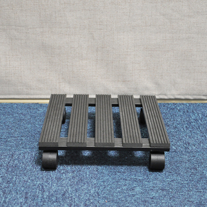 Carrito fácil de mover para jardín, soporte para maceta de flores, <span class=keywords><strong>con</strong></span> <span class=keywords><strong>ruedas</strong></span> - Product Image 1