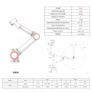 Robot Colaborativo de 6 Ejes de 30 KG para Soluciones de Paletización Automatizada 2025, Nuevo Motor, Brazo Paletizador Cobot, Componentes PLC, 1 Año de Garantía - Product Image 3