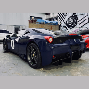 Kit Carrosserie <span class=keywords><strong>Sport</strong></span> pour <span class=keywords><strong>Ferrari</strong></span> 458 Italia Spider, <span class=keywords><strong>Prix</strong></span> Usine, Lame Avant, Diffuseur Arrière, Jupes Latérales, Pièces de Modification Légères pour Voiture - Product Image 4