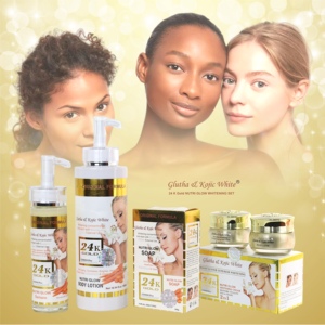 Set Coreano de Cuidado de la Piel Antienvejecimiento con Colágeno Baba de Caracol Loción Corporal Aclarante Maquillaje Blanqueador Vegano con Ácido Kójico y Vitamina C para el Cuidado Corporal - Product Image 1