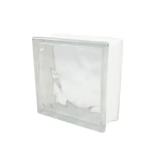 Light transmission Heat insulation decorative clear glass block