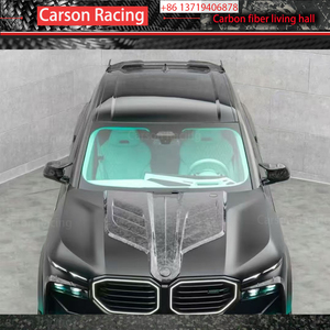 Aileron arrière de coffre en fibre de carbone véritable pour <span class=keywords><strong>BMW</strong></span> <span class=keywords><strong>XM</strong></span> <span class=keywords><strong>2023</strong></span>, becquet de toit en fibre de carbone véritable pour modèles 2024 2025 - Product Image 3