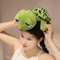 Jouet en peluche tortue Offre Spéciale poupée peluche tortue gros yeux jouet tortue en peluche