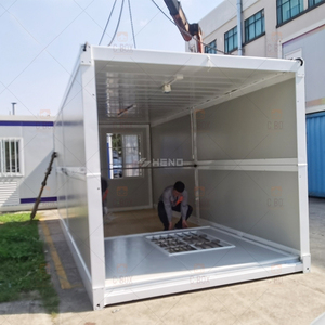 <span class=keywords><strong>Casa</strong></span> Contenedor Modular Plegable Prefabricada para Alivio de Terremotos, Certificada, Fácil de Instalar - Product Image 4