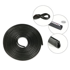 Bande d'étanchéité en acier pour portières de voiture, autocollants de Protection contre les rayures, pour garniture de véhicule, 5M, 2 unités - Product Image 2