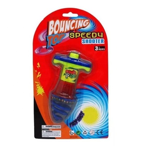 Jouet <span class=keywords><strong>toupie</strong></span> lumineuse pour enfants avec <span class=keywords><strong>action</strong></span> rebondissante et tireur rapide, jeu de gyroscope classique pour le plaisir familial en intérieur - Product Image 4