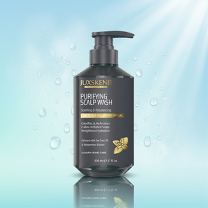 Champú Purificante <span class=keywords><strong>para</strong></span> <span class=keywords><strong>el</strong></span> Cuero Cabelludo con Aceite de Árbol de Té y Extracto de Menta, Calma la Irritación, Clarifica, Refresca, Cuidado del Cuero Cabelludo, Control de Grasa - Product Image 1