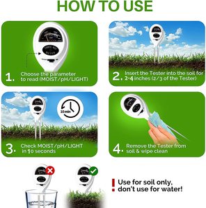 Fábrica Preço Por Atacado Três-em-Um Testador De Solo Sensor De Umidade Luz Valor Medidor De <span class=keywords><strong>pH</strong></span> Testador De Solo Livre De Bateria Testador De Solo - Product Image 3