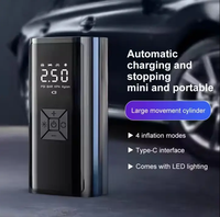 Werkseitig meist verkaufte drahtlose Luftpumpe für Autoreifen 150psi Reifen luftpumpe 4500mA Digitaler Autoreifen-Inflator