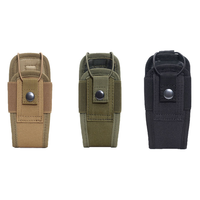 Sac à dos tactique d'extérieur pas cher, étui de protection personnalisé avec logo, sac banane, pochette pour radio bidirectionnelle, étui pour pager de chasse