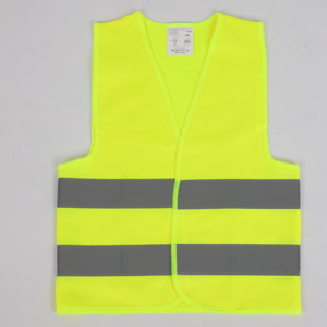 Áo Gi Lê Phản Quang DHL An Toàn Tầm Nhìn Cao Cho Trẻ Em Áo Gi Lê Phản Quang Ban Đêm Vải <span class=keywords><strong>Polyester</strong></span> Dệt Kim - Product Image 4