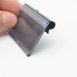 <strong>Pvc</strong> shelf <strong>label</strong> <strong>holder</strong> display supermarket hang price hd 3012 HD-3012 edi according to cusmter - Product Image 2