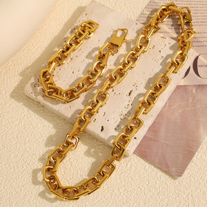 Fashion Chain <b>Bracelet</b> <b>Set</b> Zinc Alloy 18k Gold Plated Unisex Jewelry - Product Image 2