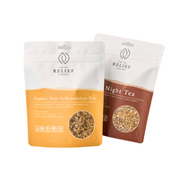 Pochette souple en plastique OEM avec bec verseur, logo personnalisé pour emballage de café, thé, snacks et aliments