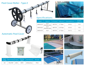 Крышка для плавательного бассейна автоматическая крышка для плавательного бассейна на открытом воздухе с крышками для бассейна катушки - Product Image 3