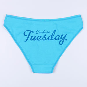 Venta al por mayor Pretty Young Cute Girls <span class=keywords><strong>Bragas</strong></span> Señoras Impreso Ropa interior Mujer Lencería de algodón Calzoncillos <span class=keywords><strong>Bragas</strong></span> sexy - Product Image 5