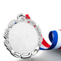 Médailles vierges personnalisées en stock, or, argent et cuivre, médailles vierges pour sublimation, gravure de médailles, médailles de course de marathon et trophées sportifs