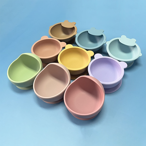 Platos <span class=keywords><strong>para</strong></span> Bebé con Ventosa |   Tazón de Silicona Antideslizante <span class=keywords><strong>para</strong></span> Bebés, Niños Pequeños e Infantes |   Silicona de Grado Alimenticio, Suave, Segura y Libre de BPA - Product Image 2