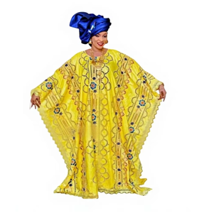 Tissu Jacquard Brodé Bazin Riche 100% Coton Satiné Tissé 100D Poids Moyen pour Robes de Mariée, Chemises, Vêtements, Linge de Lit et Sacs - Product Image 1